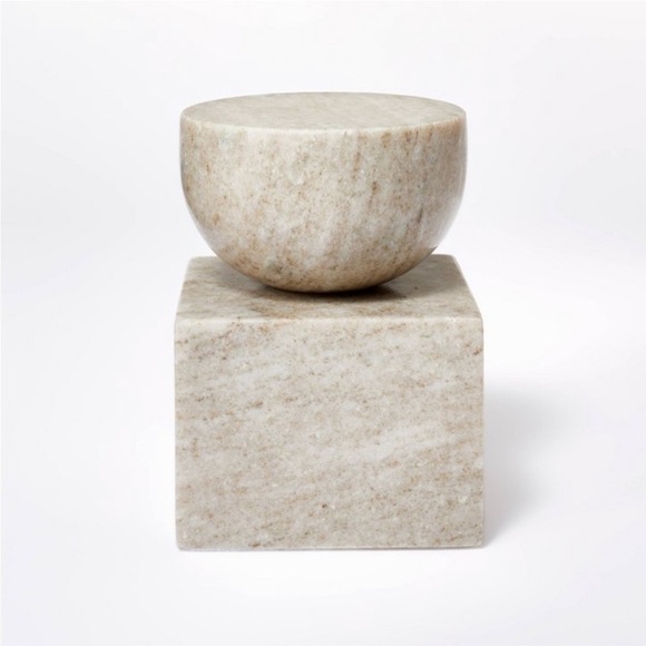Modern Marble Figural Beige - Threshold™ designed with Studio McGee NWT - Picture 1 of 7